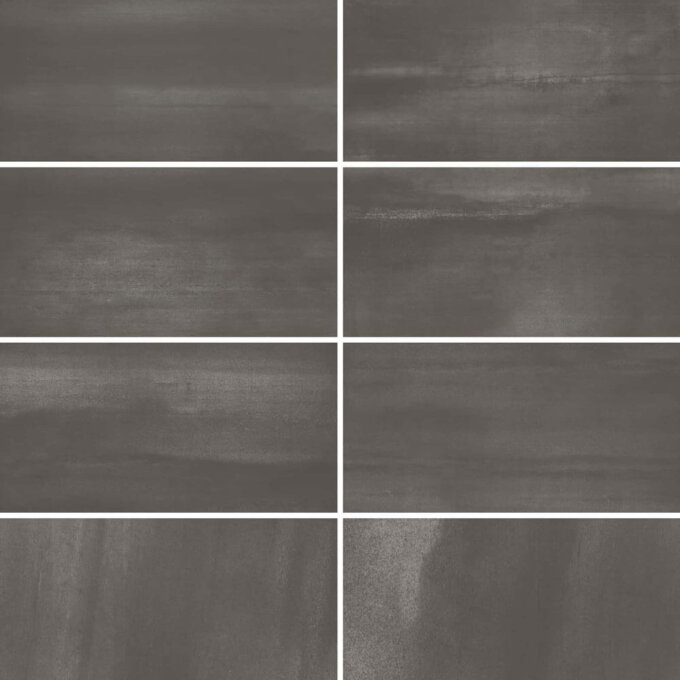 Gaia Anthracite Semi-Polished Porcelain Tile