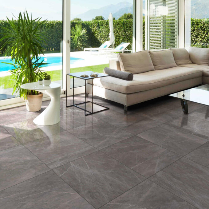 Marmi Classici Grey Marble Polished Porcelain Tile