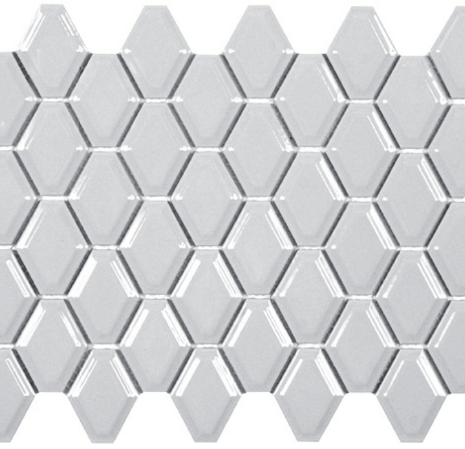 Queen Tender Grey Porcelain Mosaic