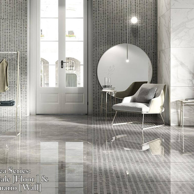 Marmorea Grigio Imperiale Porcelain Tile