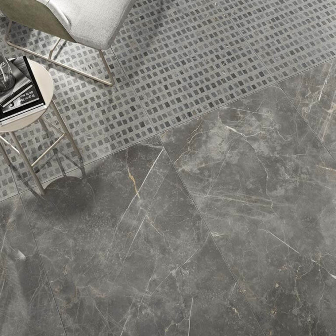 Marmorea Grigio Imperiale Porcelain Tile