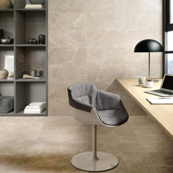 Marmorea Oxford Greige Porcelain Tile