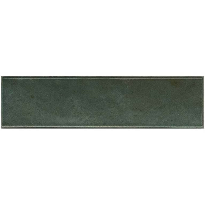 Saturn Verde Malva 2.5"x9.5" Glossy Porcelain Tile
