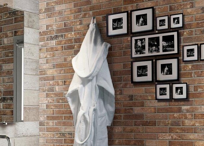 London Brick Sunset 2.3"x10" Matte Porcelain Tile