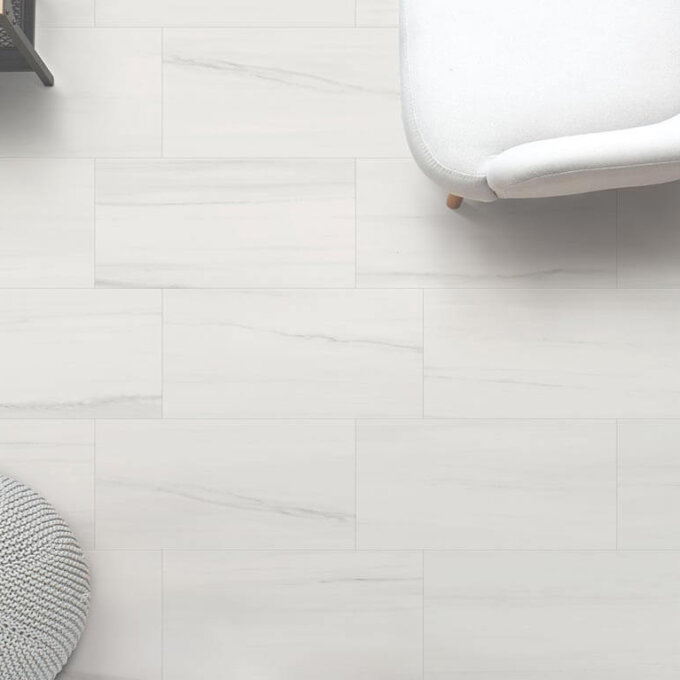 Marmi Alpi Bianco Dolomite Porcelain Tile