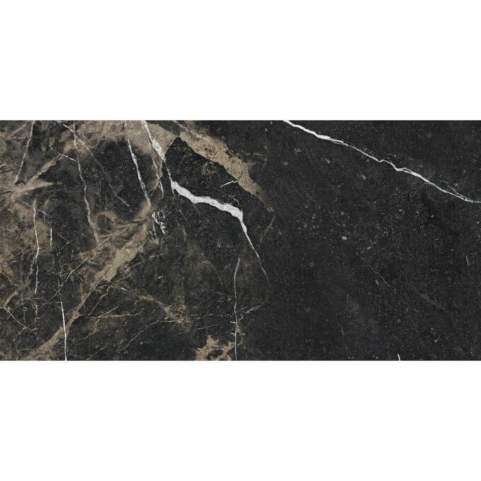 Marmi Alpi Calacatta Black Porcelain Tile