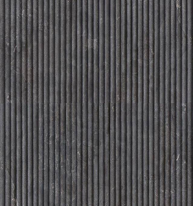 Mars-Panel 6"x18" Inward Gun Powder Honed Marble Tile