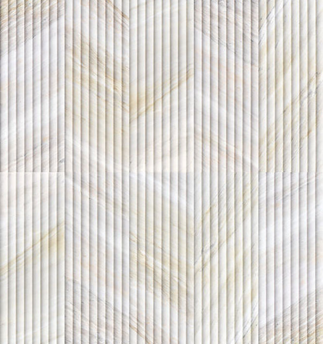 Mars-Panel 6"x18" Outward Almond Frost Honed Marble Tile