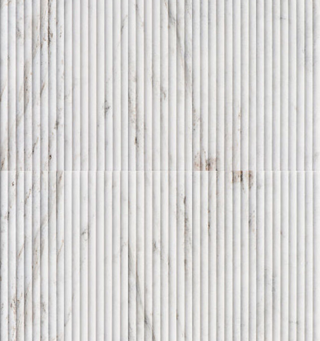 Mars-Panel 6"x18" Outward Cotton Seed Honed Marble Tile