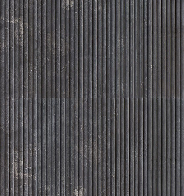 Mars-Panel 6"x18" Outward Gun Powder Honed Marble Tile