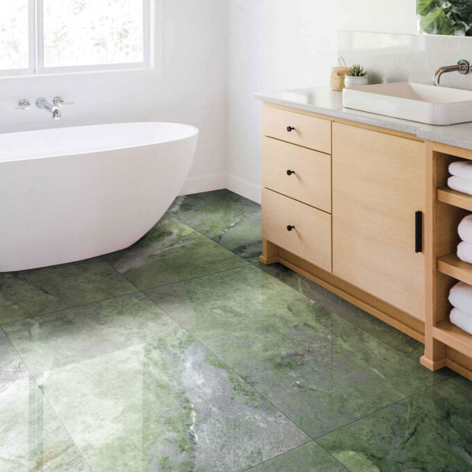 Amazona Jade X Polished Porcelain Tile Gem Stones Tiles Counter Tops