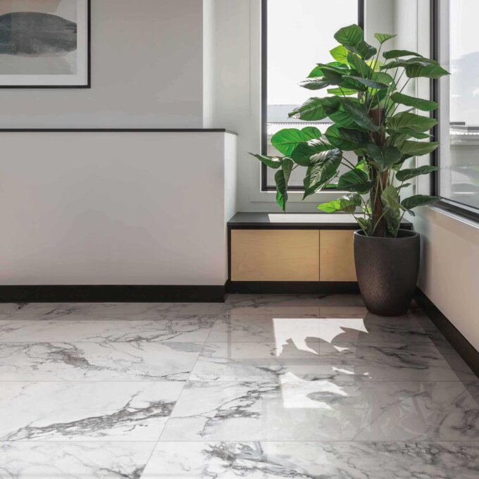 Capraia White 24"x48" Polished Porcelain Tile
