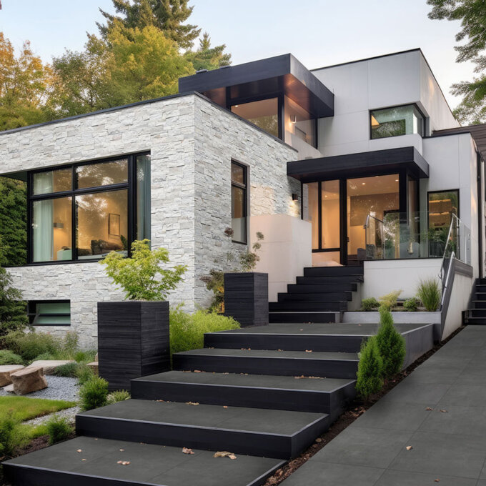 XL Arctic White Ledger Panel