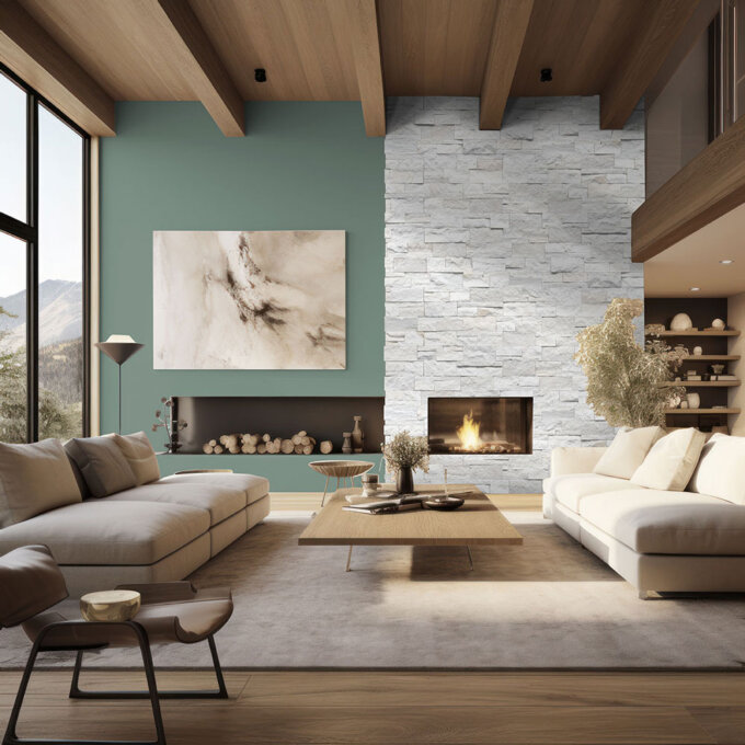 XL Arctic White Ledger Panel