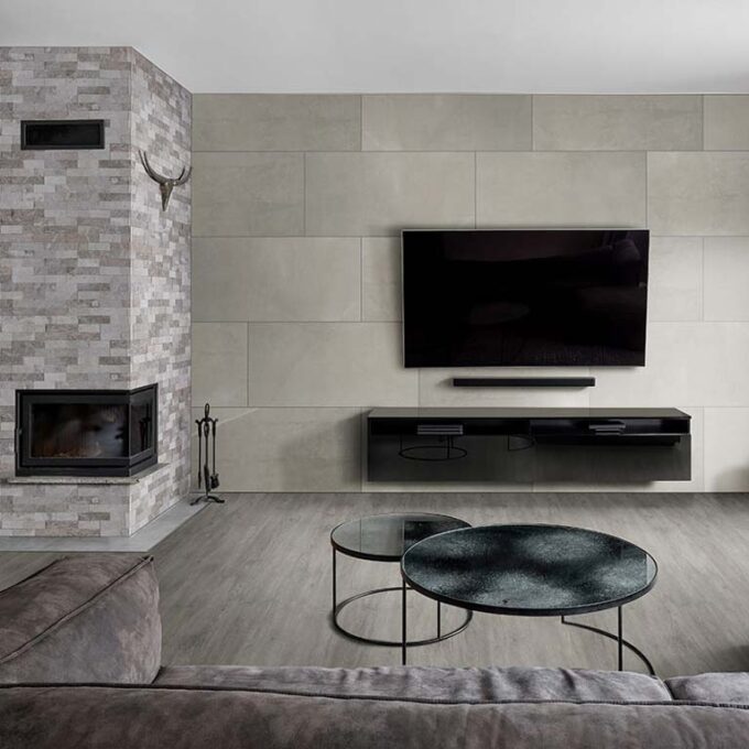 Luna Grey Ledger Panel