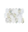 Coastline Versilia River Blu Honed Marble Mosaic