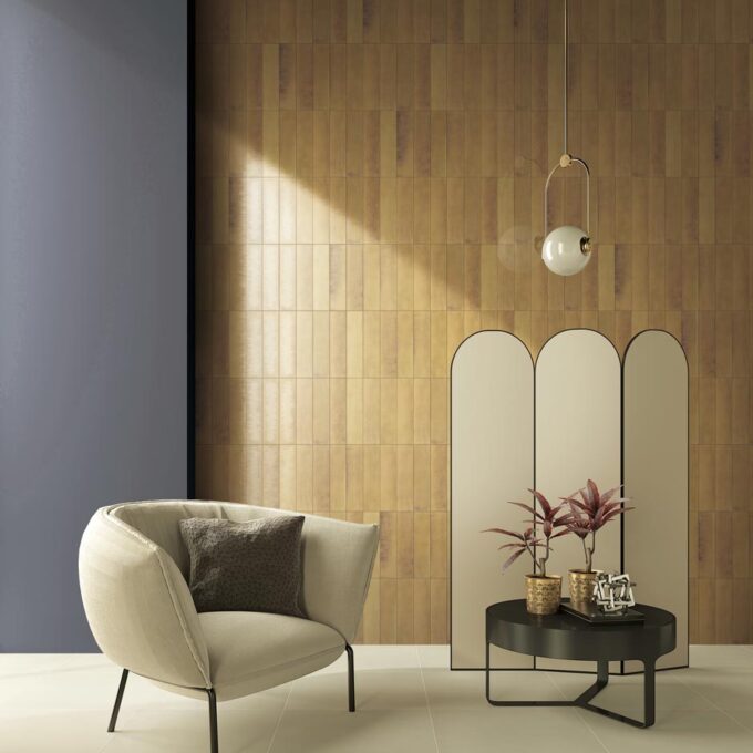 Atmosphere Earth 2.4"x9.5" Glossy Porcelain Tile