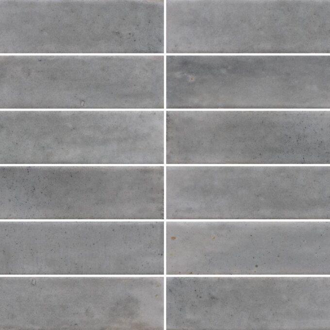 Atmosphere Mercury 2.4"x9.5" Glossy Porcelain Tile