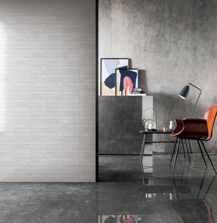 Atmosphere Milky Way 2.4"x9.5" Glossy Porcelain Tile - Image 4