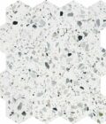 Allegro Menta 3" Hexagon Honed Terrazzo Mosaic
