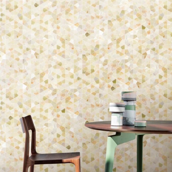 Orchid Onyx Floret Polished Mosaic