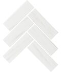 Dolomite 2"x6" Herringbone Matte Porcelain Mosaic