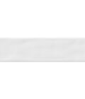 Wave White 3"x12" Glossy Ceramic Tile