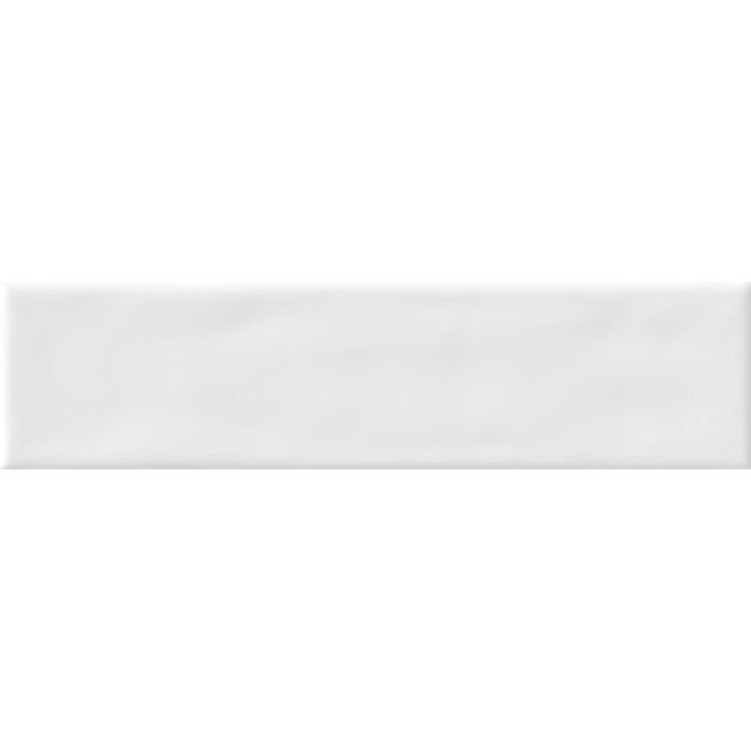 Wave White 3"x12" Glossy Ceramic Tile