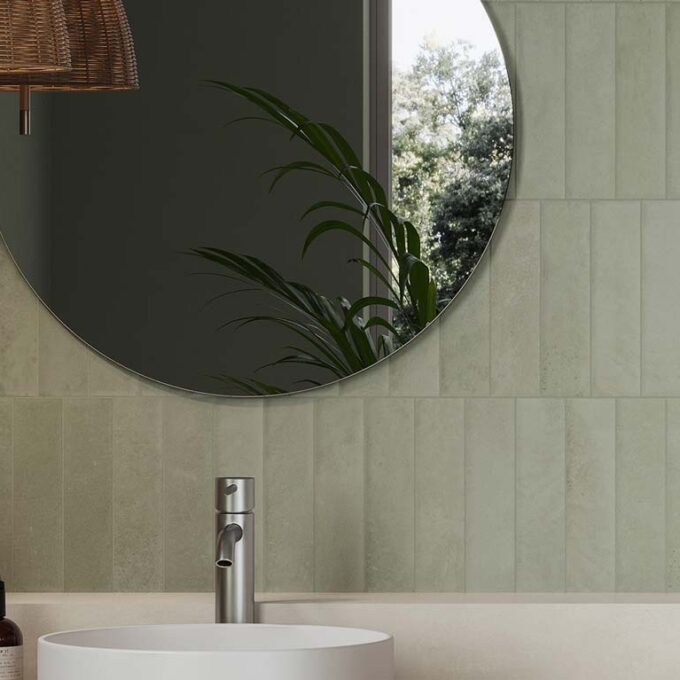 Cera Verde Candito 2.5"x9.5" Matte Porcelain Tile