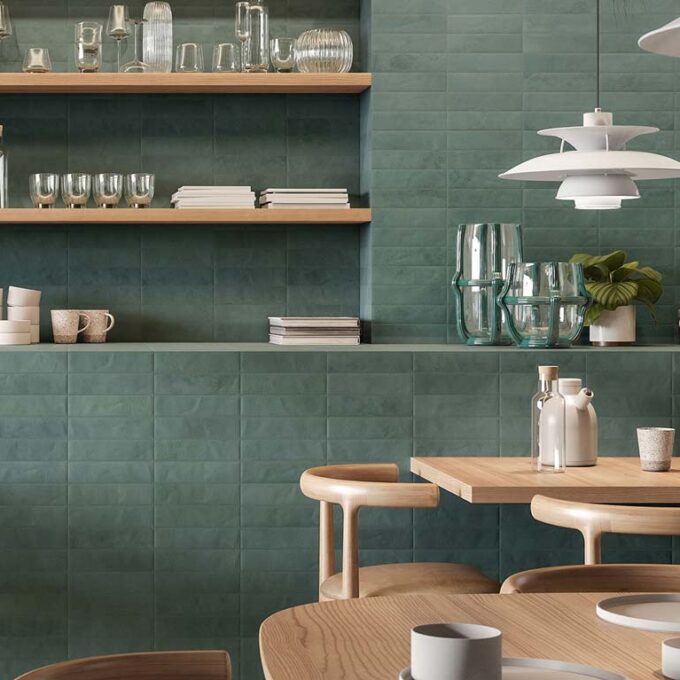 Cera Verde Foresta 2.5"x9.5" Matte Porcelain Tile