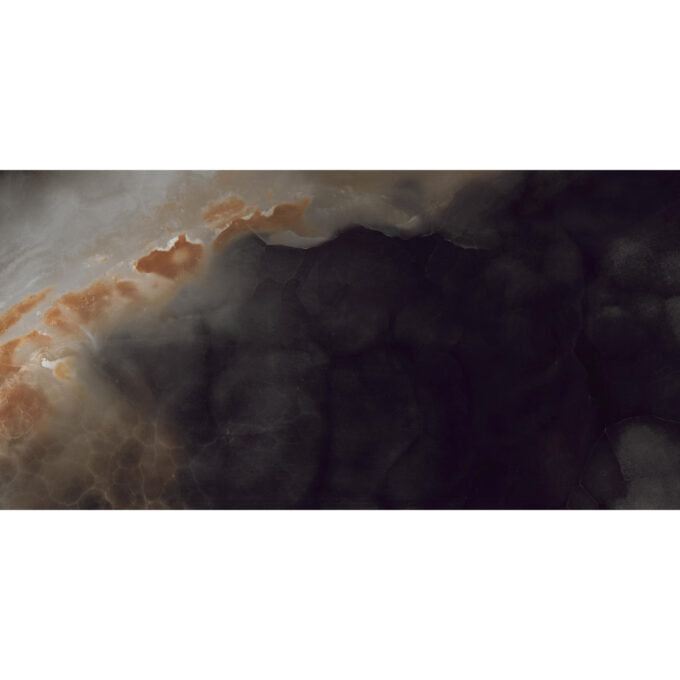 Unica Deep Dark Polished Porcelain Tile