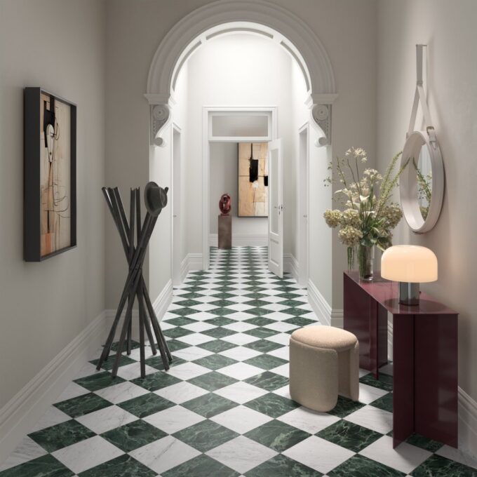 Majestic Bianco Barga Matte Porcelain Tile