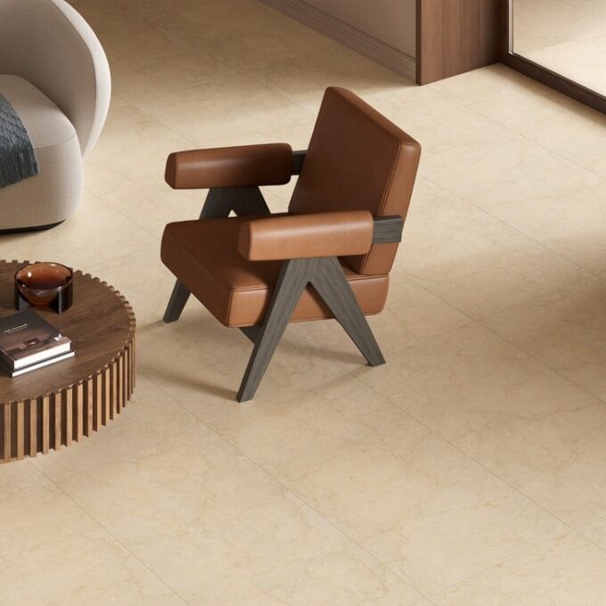 Majestic Crema Rezzato Matte Porcelain Tile